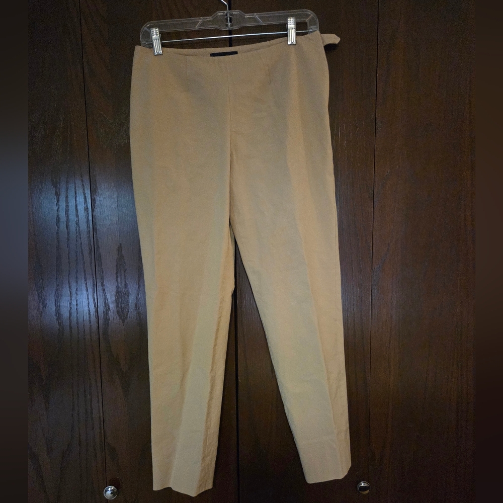 Piazza Sempione Tan Straight Leg Pants